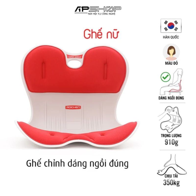 Ghế chỉnh dáng ngồi đúng nữ - Correct posture Chair