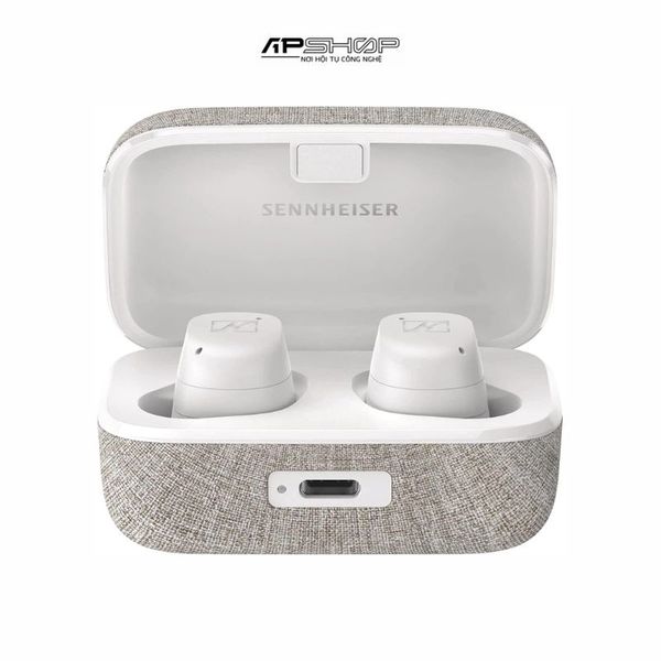 Tai nghe chống ồn SENNHEISER Momentum True Wireless 3 White | Chính hãng