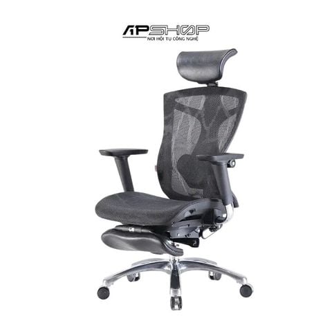 Ghế Công Thái Học Sihoo V1 + Kê chân Ergonomic | Chính hãng