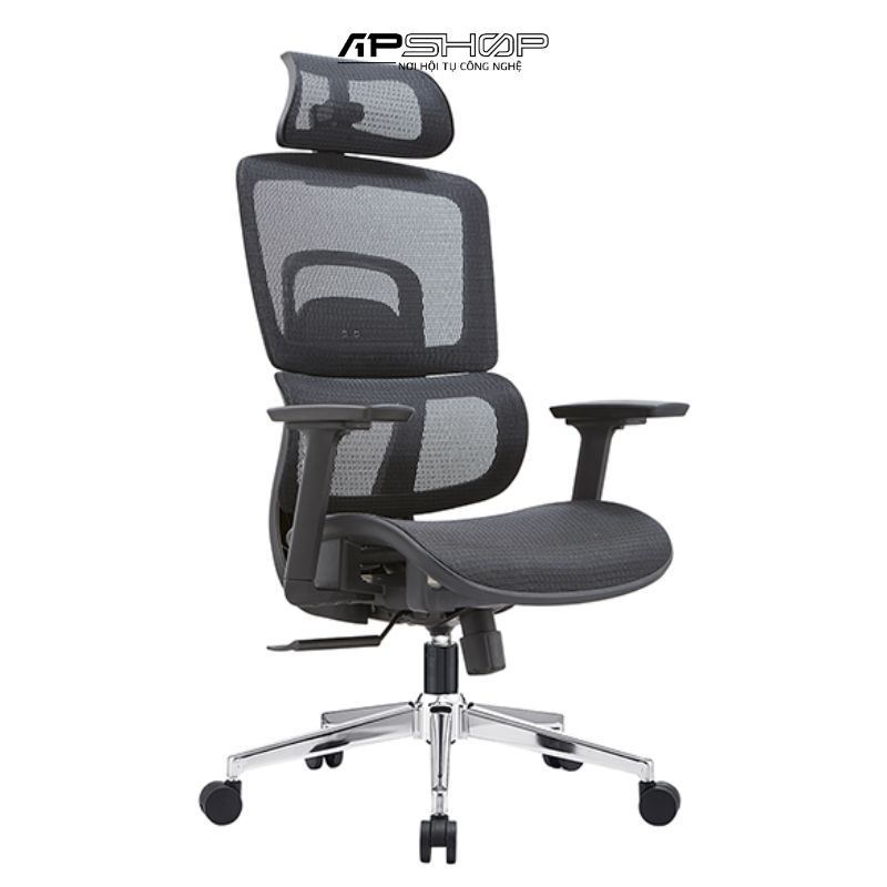 Ghế EDRA EEC220 Black | Kê tay 3D PU