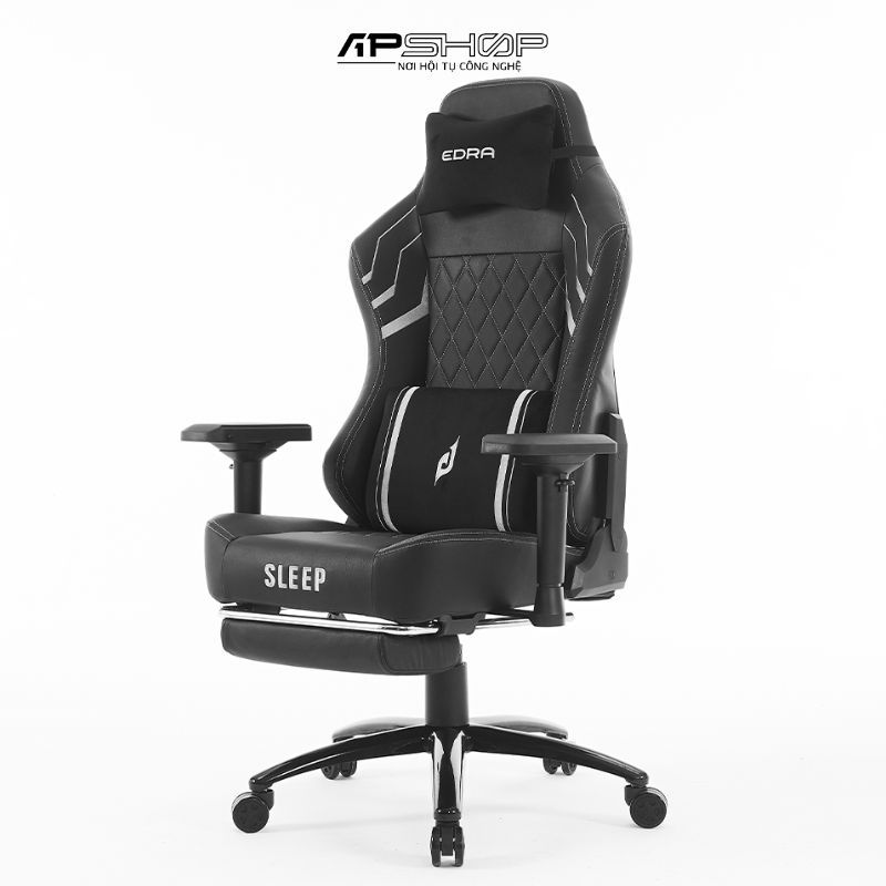 GHế EDRA Sleep EGC233 Black  Kê tay 4D