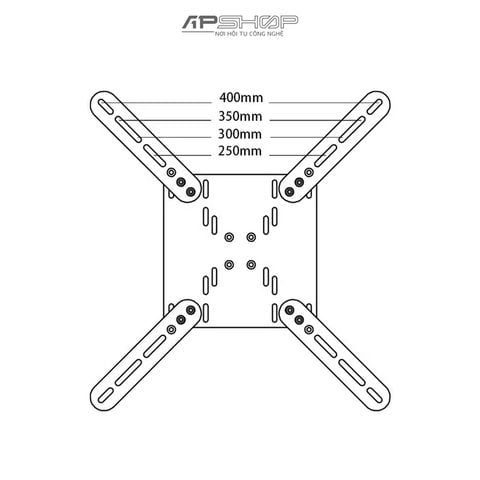 Giá Đỡ 1 Màn Hình Art Cockpit PK05 ( Tương Thích Khung Nhôm Định Hình )