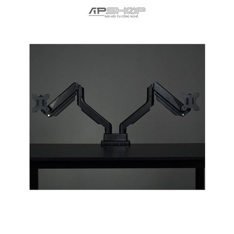 Giá treo màn hình Human Motion T9-2 2 màn 17-35" Vesa 75-100mm tối đa 15kg | Chính hãng