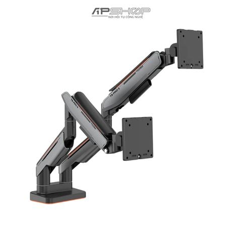Giá treo màn hình Human Motion T9 Pro II Dual | Hỗ trợ màn hình 23” - 43"| Chính hãng