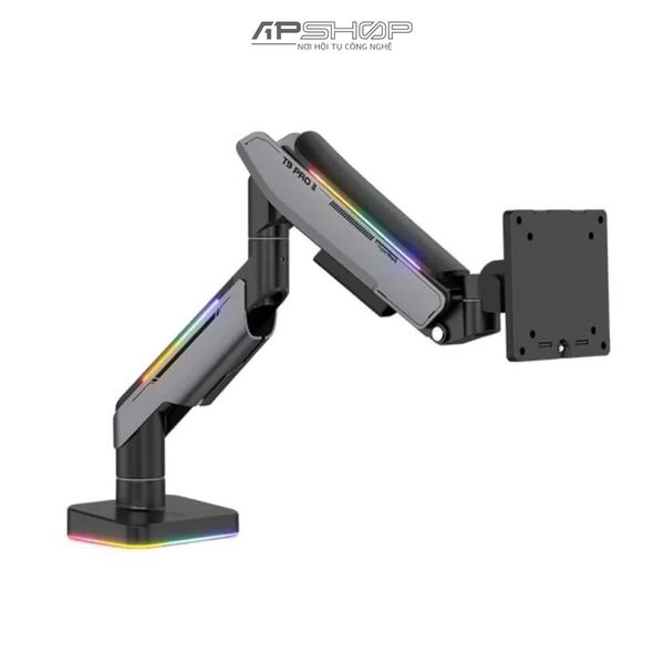 Giá treo màn hình HumanMotion T9 Pro II RGB | Hỗ trợ màn hình 23” - 43