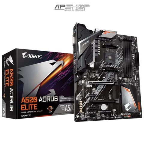 GIGABYTE A520 AORUS ELITE - Hàng chính hãng