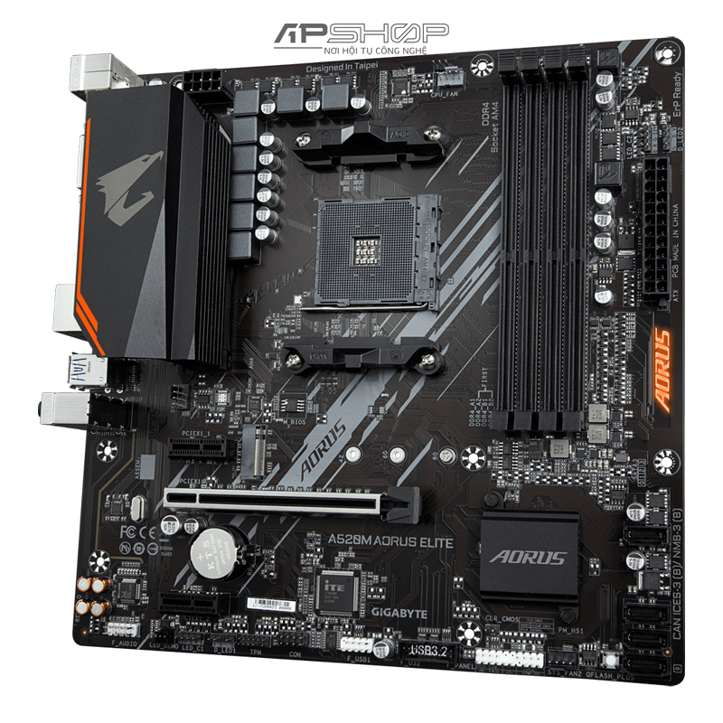 GIGABYTE A520M AORUS ELITE - Hàng chính hãng
