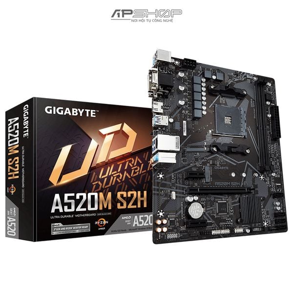 GIGABYTE A520M S2H - Hàng chính hãng