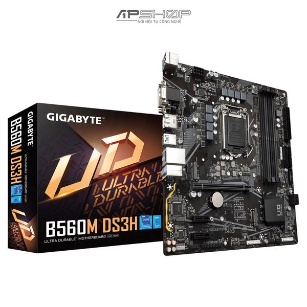 GIGABYTE B560M DS3H - Hàng chính hãng