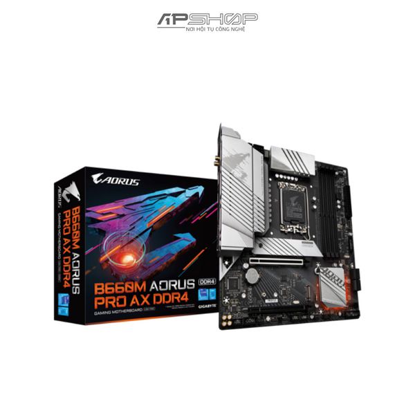 GIGABYTE B660M AORUS PRO AX DDR4 | Chính hãng