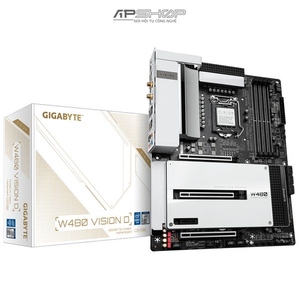 GIGABYTE W480 VISION D - Hàng chính hãng