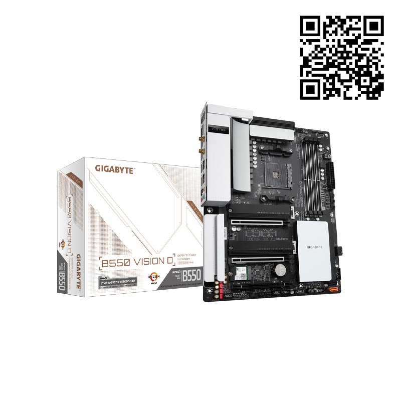 GIGABYTE B550 VISION D –