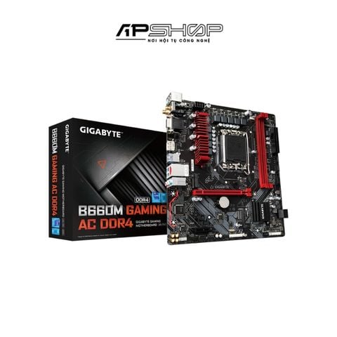 GIGABYTE B660M GAMING AC DDR4  Chính hãng