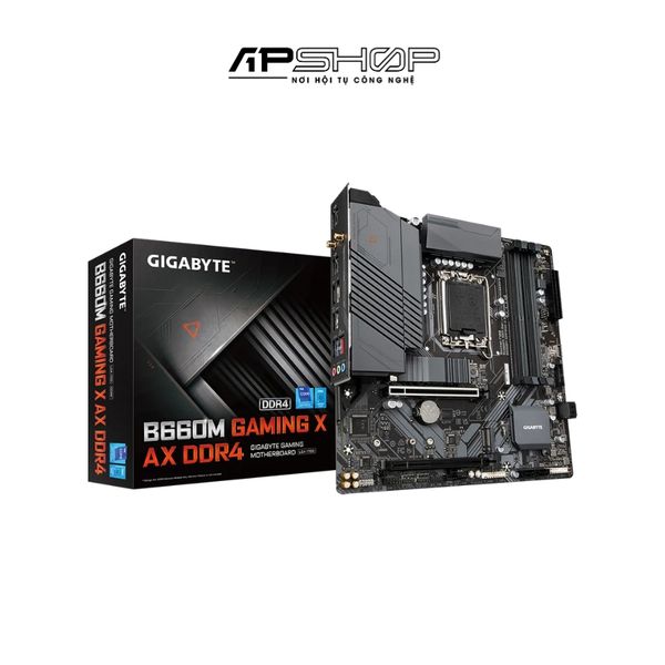 GIGABYTE B660M GAMING X AX DDR4 | Chính hãng