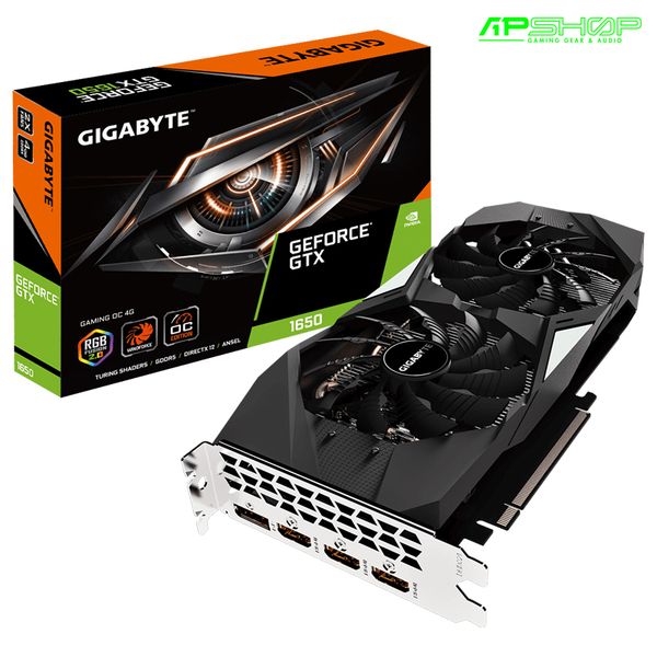 GIGABYTE GTX 1650 GAMING OC 4G