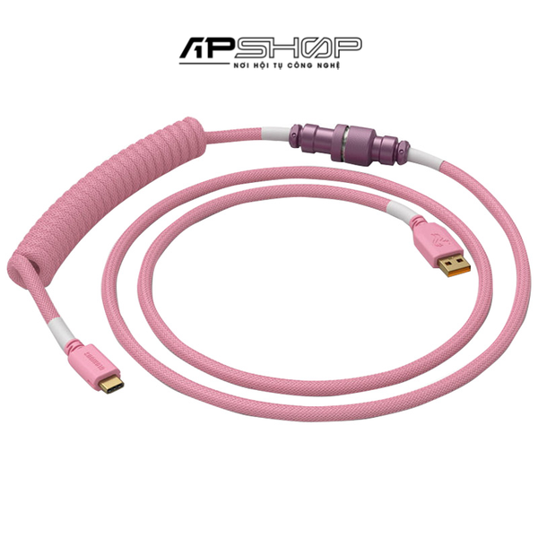 Dây Cáp Custom Glorious Coiled Cable USB C | Chính hãng