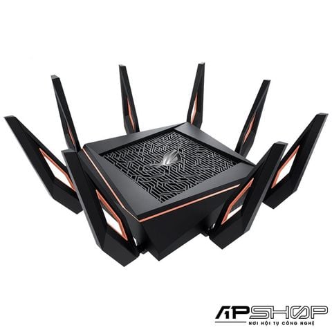 Router Asus ROG Rapture GT-AX11000 - AX11000 Wifi 6 ( 802.11ax ) AiMesh 360 WIFI Mesh - WTFAST
