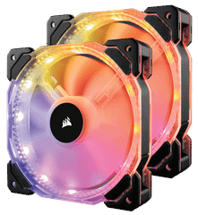 Fan Corsair HD140 RGB Led - Kit 2 Fan