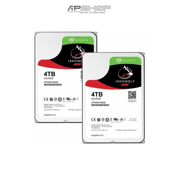 HDD Seagate IronWolf 4TB | Chính hãng