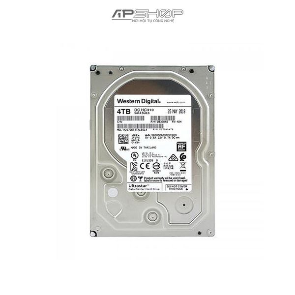 HDD Western Digital Ultrastar 4TB - Chuyên Dụng Cho Enterprise