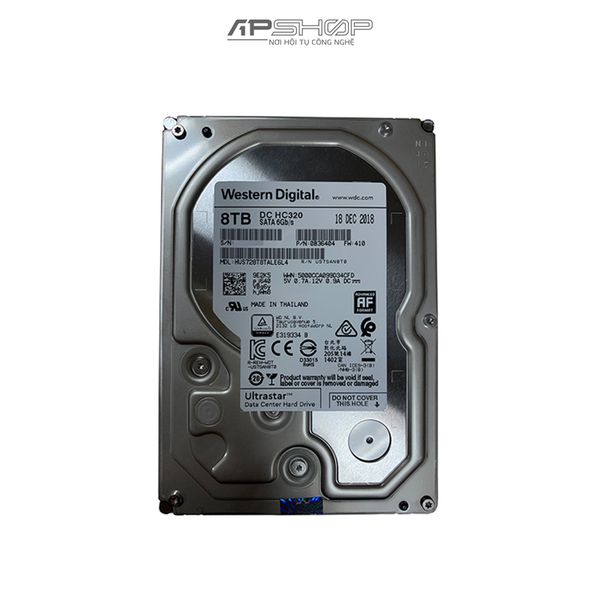 HDD Western Digital Ultrastar 8TB - Chuyên Dụng Cho Enterprise