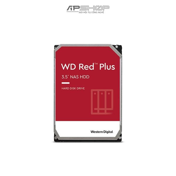 HDD Western Digital Red Plus 6TB 5400RPM WD60EFZX | Chính hãng