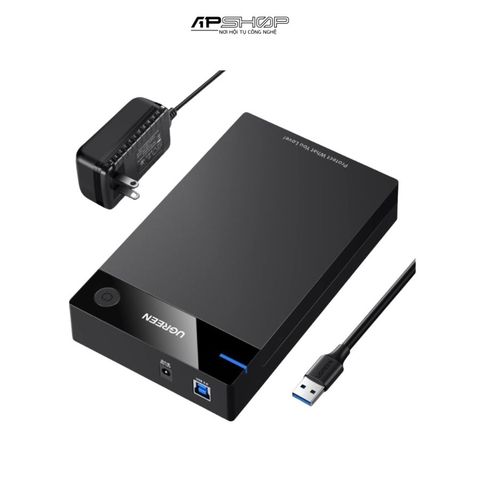HDD BOX 3,5″ SATA USB 3.0 Hỗ Trợ HDD 16TB UGREEN 50422