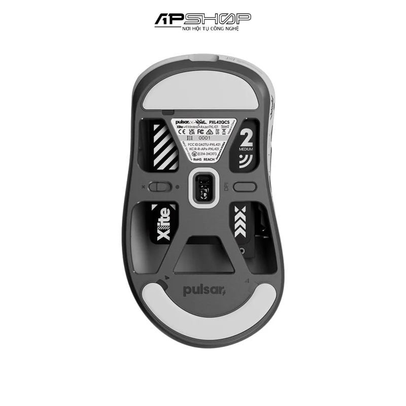Chuột không dây Pulsar Xlite V4 Quiccs Edition Medium LTD 1,500 | PXL42QCS
