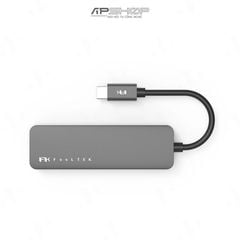 HUB chuyển đổi Feeltek HCM002GM1F 4 in 1 USB C to 1 USB C | 1 USB A 3.1 | 1 SB A 2.0 | 1 HDMI 4K 30Hz