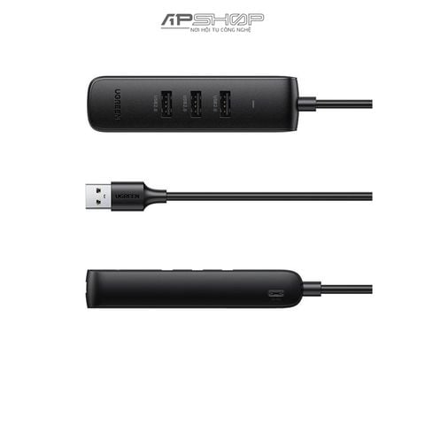Hub Ugreen USB A 20984 | 3 Port USB 2.0 | Chính hãng