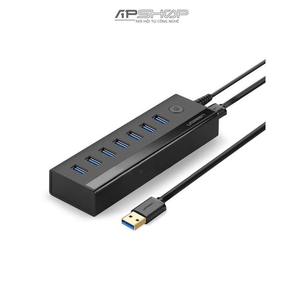 Hub Ugreen USB A US219 | 7 Port USB 3.0 | Chính hãng