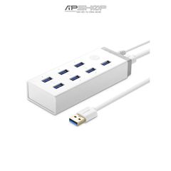 Hub Ugreen USB A White 1M CR116 | 7 Port USB 3.0 | Chính hãng