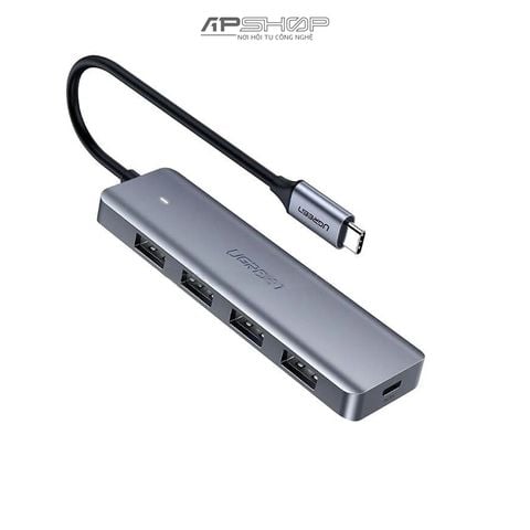 Hub Ugreen USB C CM219 | 4 Port USB 3.0 | Chính hãng