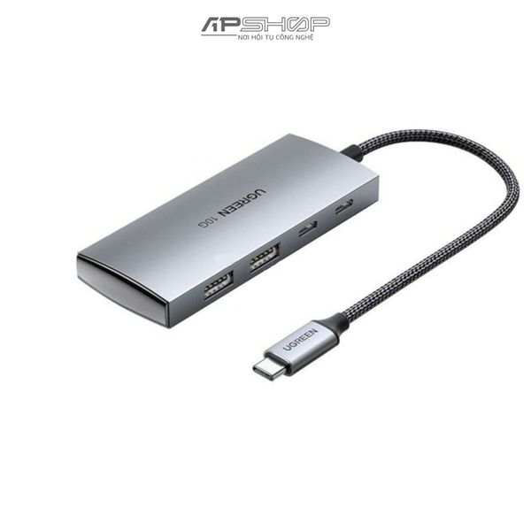 Hub Ugreen USB C CM480 | 4 Port (2 USB 3.1) | CM480 | Chính hãng