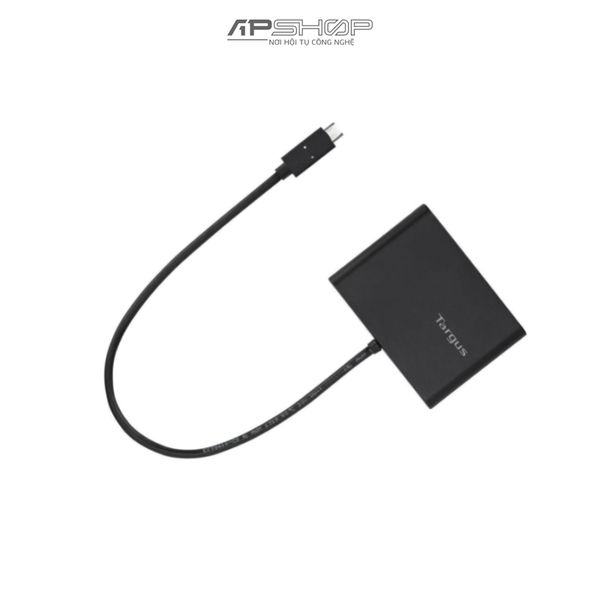 Hub USB C 3-in-1 Multiport Video Adapter (Black) Targus