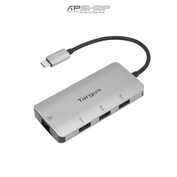 Hub USB C Ethernet Adapter with 3x USB-A Ports Targus