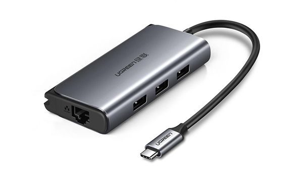 Hub USB C to 3 USB 3.0, Lan 100/1000Mbps Ugreen