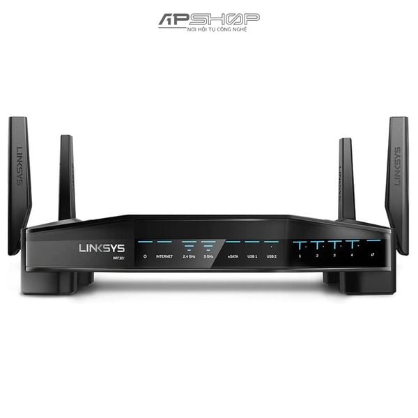 Router Linksys WRT32X AC3200 Dual-Band WiFi Gaming Router with Killer Prioritization Engine  - Hàng chính hãng