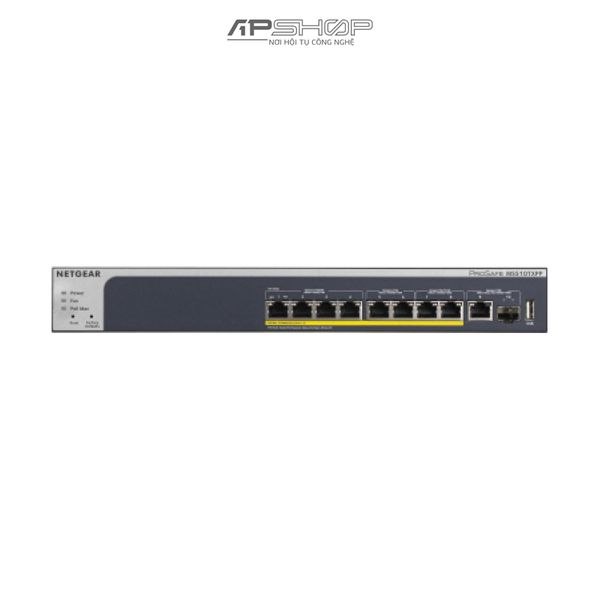 Switch Netgear MS510TXPP Multi-Gigabit Ethernet Smart Managed Pro Switches with PoE+ - Hàng chính hãng