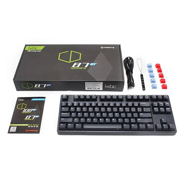 IKBC CD87 PD - White Font PBT Double Shot