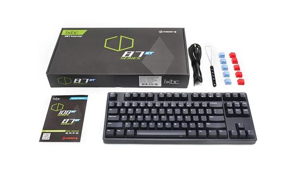 IKBC CD87 PD - White Font PBT Double Shot