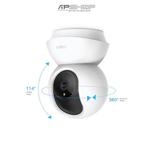 TP Link Camera WiFi An Ninh Gia Đình Quay Quét Tapo C200 V3 1080p rõ nét | Chính hãng