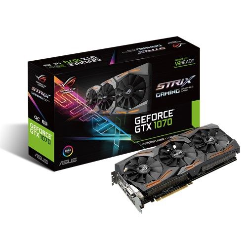 ASUS ROG Strix GTX 1070 O8GB Gaming