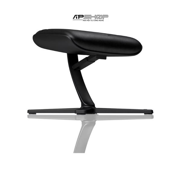 Kê chân ghế Noblechairs Footrest REAL LEATHER Black | Chính hãng