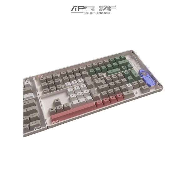 Keycap AKKO 9009 PBT Double-Shot ASA profile | Chính hãng