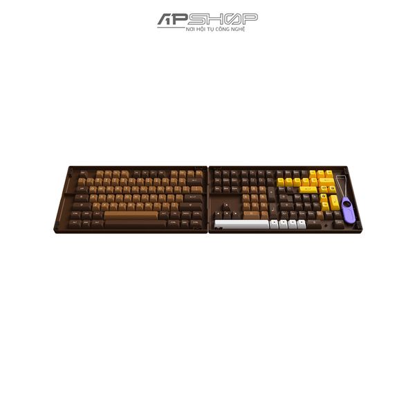 Keycap AKKO Chocolate PBT Double-Shot ASA profile | Chính hãng