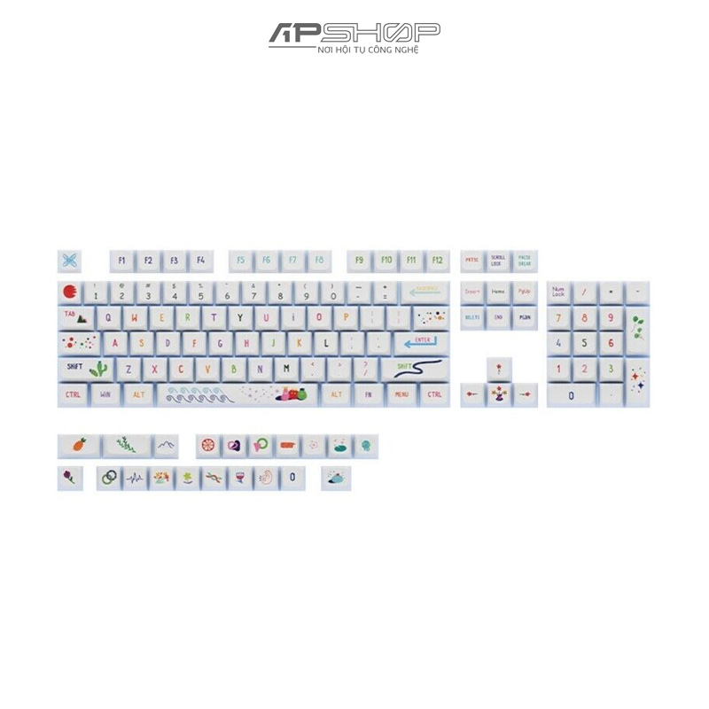 Keycap APS Summer Painting XDA Profile