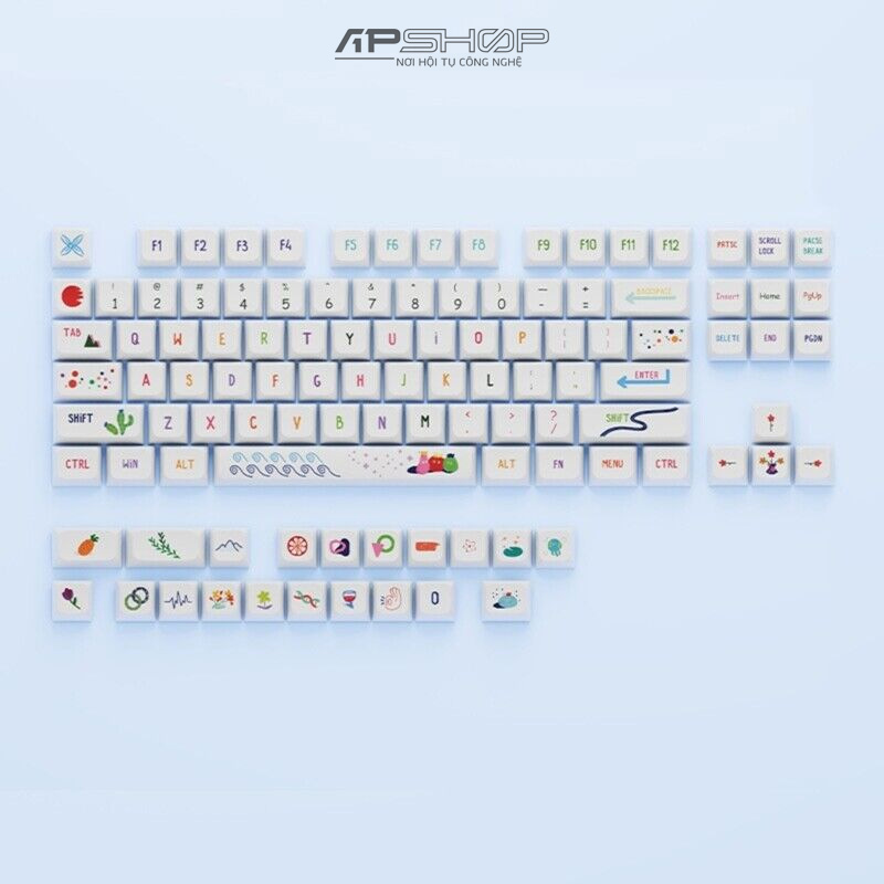 Keycap APS Summer Painting XDA Profile