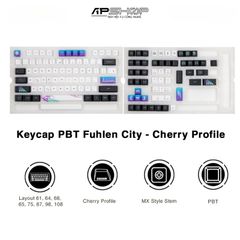 Keycap PBT Fuhlen Cherry CITY | Cherry Profile