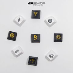 Keycap PBT Fuhlen Cherry FIREHEART | Cherry Profile